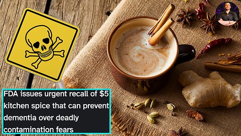 FDA Recall After This Anti-Inflammatory Spice Tainted With DEADLY Metal!