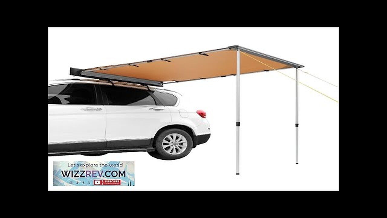 VEVOR Car Side Awning Large 4.6'x6.6' Shade Coverage Vehicle Awning PU3000mm UV50+ Review