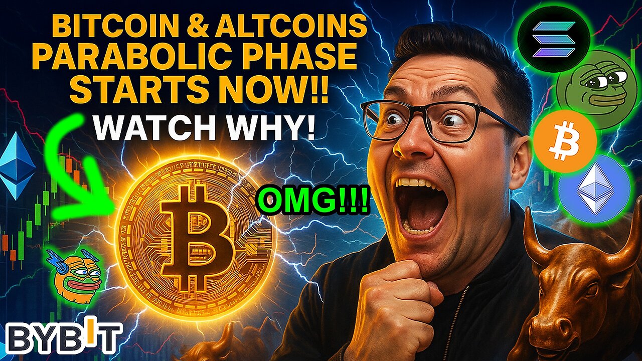 Bitcoin Parabolic Bullrun Starts Now!! Altcoin Season Will Follow!! Proof In This Chart!!