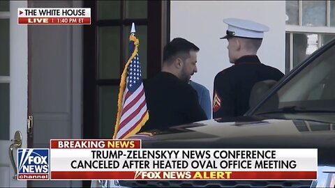 President Trump kicks Zelenskyy out of the White House after Heated Exchange