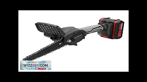 VIOLEWORKS 6 Inch Portable Electric Pruning Saw Rechargeable One-hand Woodworking Electric Review