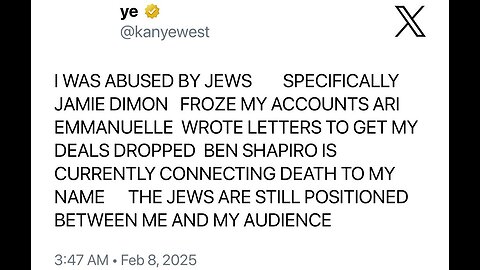 Dave Chappelle recounting the last time Kanye West hopped on twitter & went “DEFCON 3 on the Jews”.