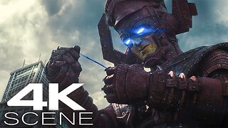 Galactus Annihilates Fantastic Four (2025) Fight Scene - The Fantastic Four: First Steps Movie Clip