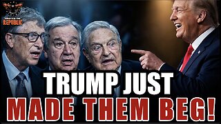 Globalists Now Eating Out of Trump’s Hand — After This Move, They are Begging for Aid!