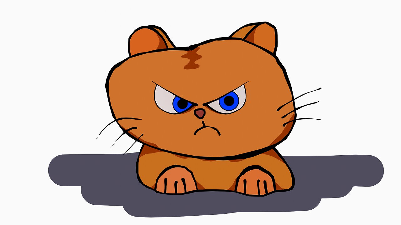 Ginger Cat in "Ginger Cat is Not Happy"