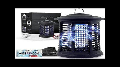 Electric Bug Zapper Indoor/Outdoor 4200V High Powered Mosquito Zappers Killer Waterproof Review