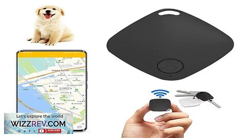 Mini bluetooth GPS Tracker Anti-Lost Pet Kids Wallet Key bag Positioning Smart Review