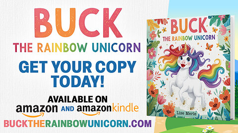 Lise Merle presents 'Buck the Rainbow Unicorn' — get your copy today!