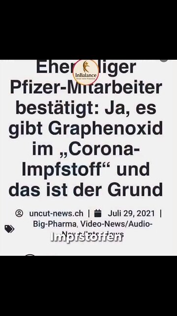 💉 Im*fstoffe“ aus dem großen Menschenexperiment sollen sicher sein