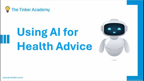 Using AI for Health Advice