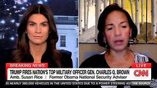 Obamaworld Quakes: Susan Rice Laments Big Military Firings By Trump As Wokeness And DEI Get Erased