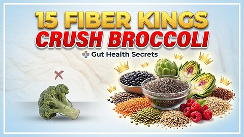 15 Fiber Kings That CRUSH Broccoli (Gut Health Secrets)