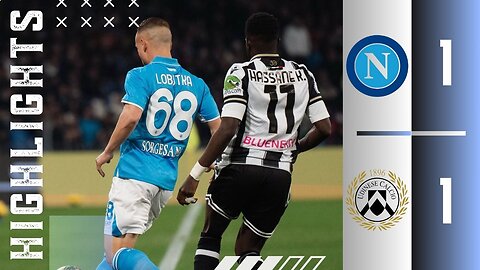 Napoli 1-1 Udinese | Match Highlights | Serie A 24/25