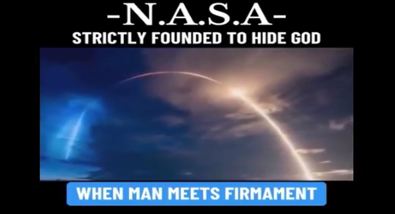 NASA STRICTLY FOUNDED TO HIDE GOD - RESEARCH FLAT EARTH