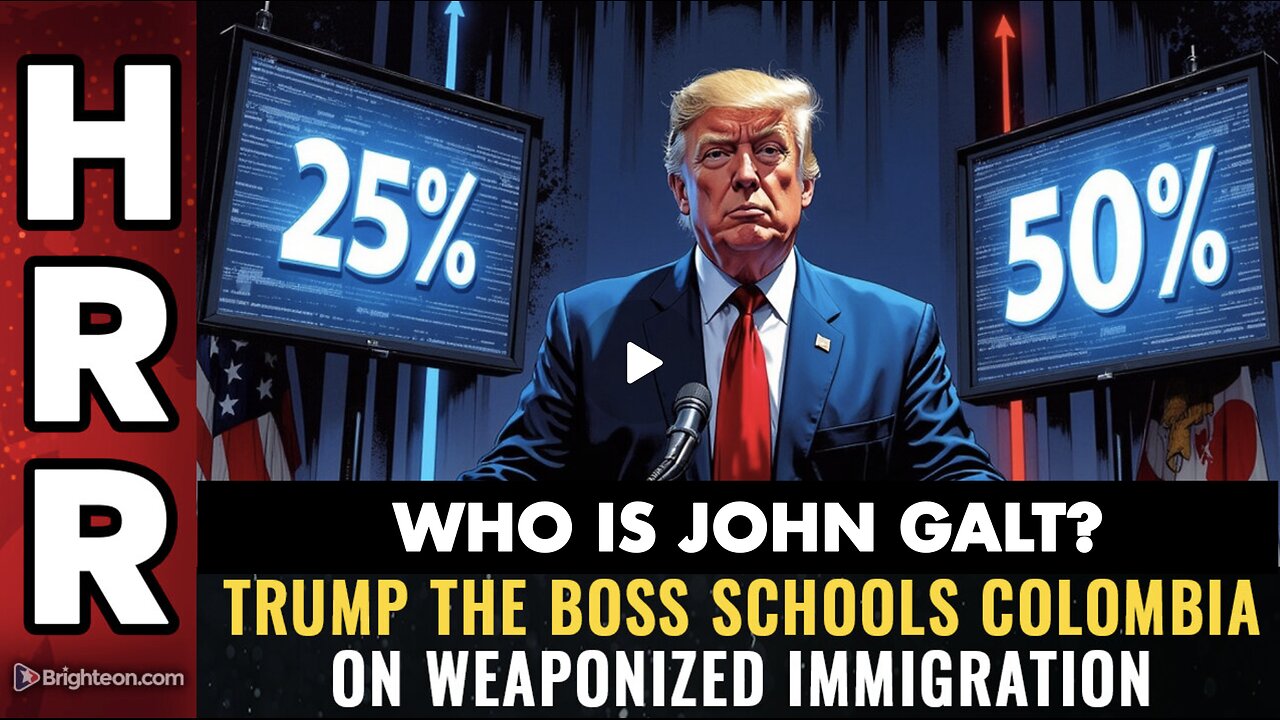 MIKE ADAMS- HRR W/ Trump THE BOSS schools Colombia on weaponized immigration. SGANON, JUAN O'SAVIN