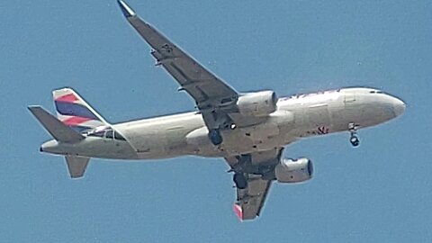 Airbus A320 PR-MYY coming from Recife to Fortaleza