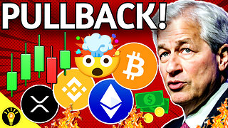 🚨BITCOIN PULLSBACK! BNB FLIPS XRP & BANKS ADOPT CRYPTO!