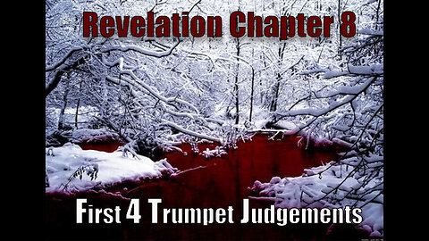Revelation 8 The First 4 Trumpet Judgements "Judgement of the Thirds" If You Made it This Far...
