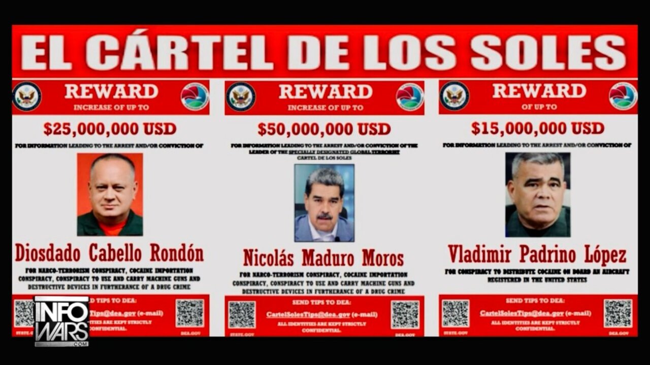 BREAKING: Trump Greenlights Venezuela Attack & Officially Designates Maduro As Member Of A Foreign Terrorist Organization With A $50 Million Reward For Information Leading To His Arrest/Conviction!