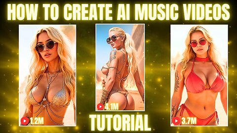 How To Create VIRAL AI Music Videos Like Burning Dust – Step By Step Tutorial