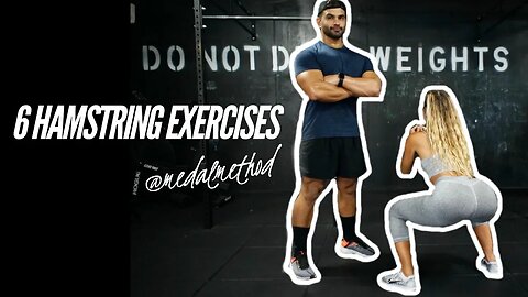 6 Hamstring Exercises explained by @MedalMethod | @CasiDavis