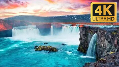 World’s Most Powerful Waterfalls & Streams Let The Water Calm Your Mind For 2026 4k Drone Footage (Relaxing For Study, Background, Chill Time, Cleaning)