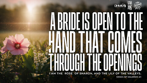 A BRIDE IS OPEN TO THE HAND THAT COMES THROUGH THE OPENINGS | HOMECOMING | DAG HEWARD-MILLS 2025