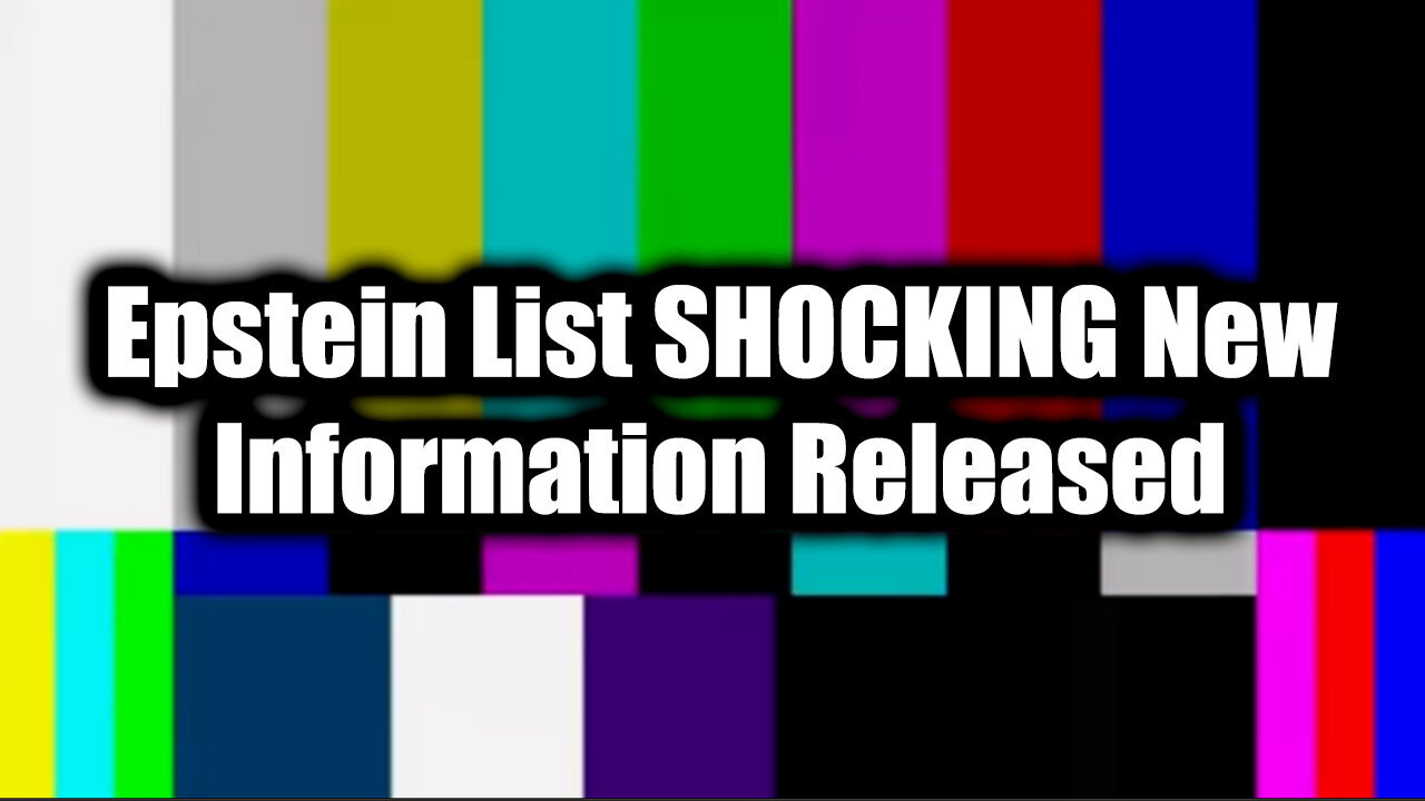 BOMBSHELL! Epstein List SHOCKING New Information Released