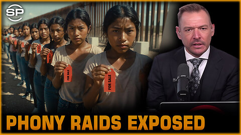 SHAM ICE RAIDS COVER UP ZIONIST CHILD TRAFFICKING EMPIRE!