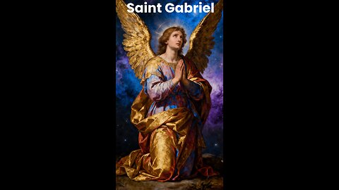 September 29th - Feast day of Saint Gabriel the Archangel