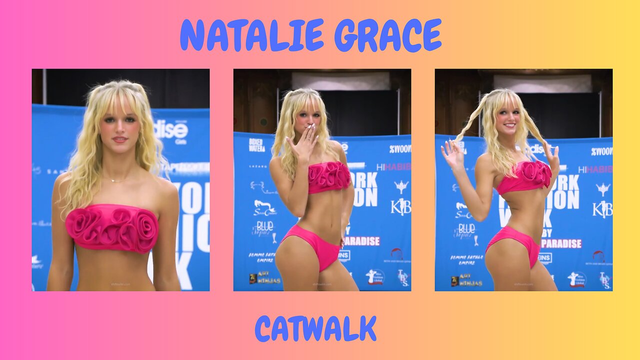 Natalie Grace Hits the Catwalk