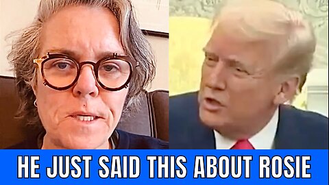 LOL! Trump EMBARRASSES Rosie O’Donnell in front of Irish PM 😂