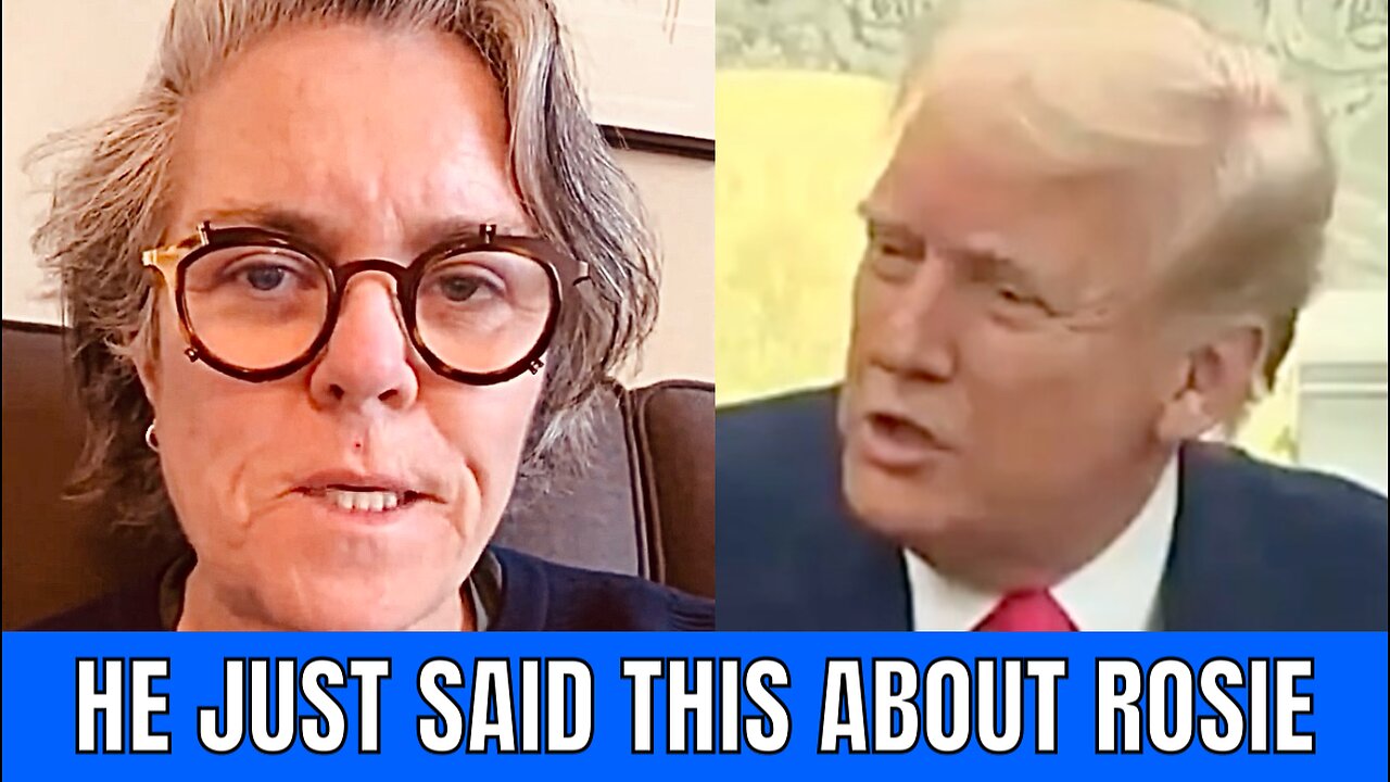 LOL! Trump EMBARRASSES Rosie O’Donnell in front of Irish PM 😂