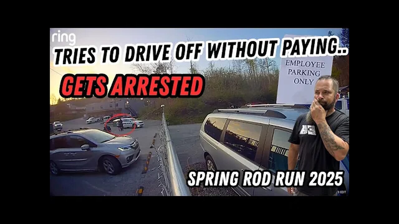 First Arrest Made At The Lot | Spring Rod Run 2025 & Winching
