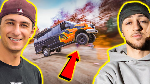 Destroying Cars With Squeeze Benz!