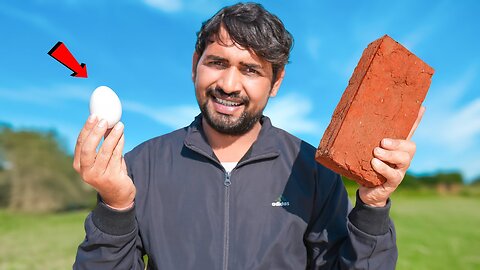 क्या एक अंडा ईंट को तोड़ सकता है ...Egg Vs Brick 🥚