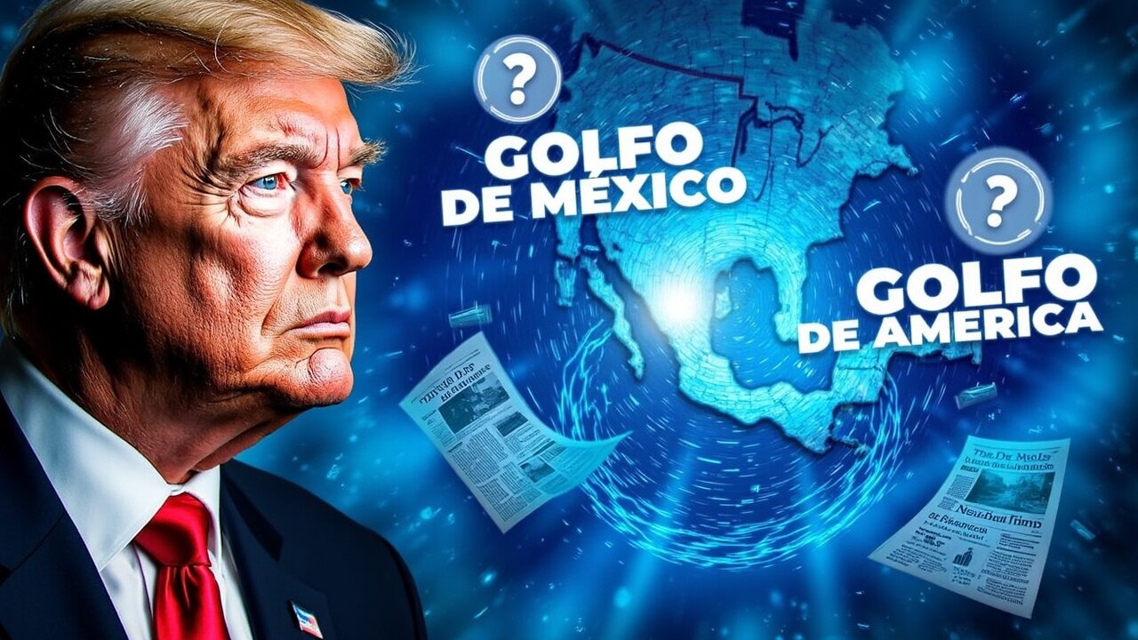 Viral: Golfo de México o Golfo de América. Donald Trump, y el portal del viajero del tiempo