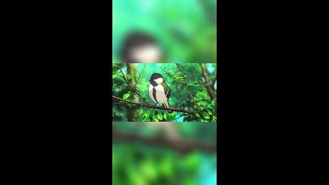 ASMR bird and water noise