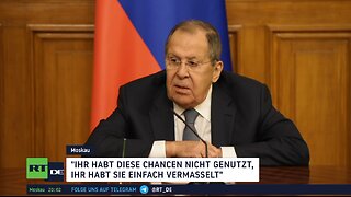 Lawrow: Europa hat Chance für Frieden in der Ukraine vertan