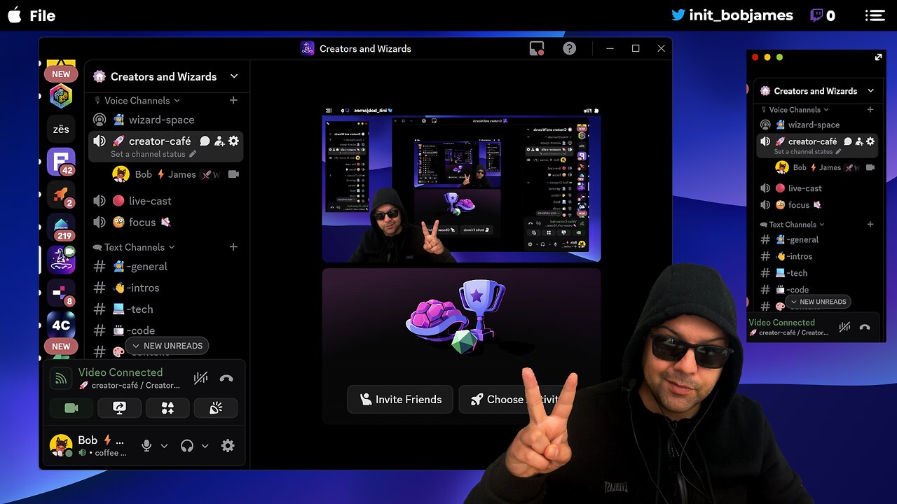 Wzrd playing Visual Studio 2026
