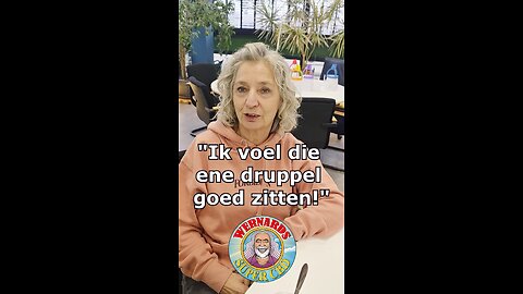 Die ene druppel die iets losmaakt
