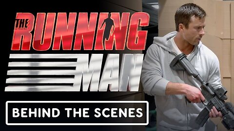 The Running Man - Behind the Training Clip (2025) Glen Powell