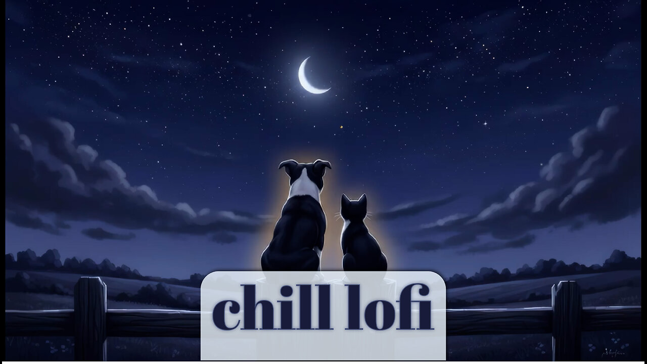 3 hours of lofi music to sit under the moon to with somebody you love