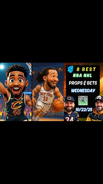 🏀 8 WEDNESDAY BEST NBA PROPS | PRIZEPICKS TODAY | NHL PICKS | 10/22/25
