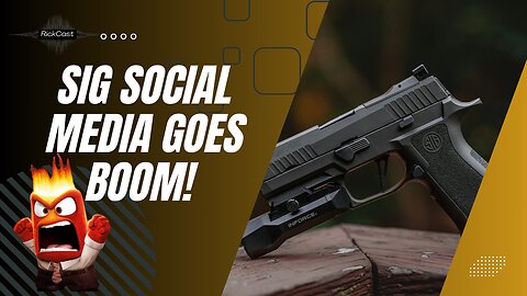 Sig Sauer Social Media's EPIC FAIL Over The P32O