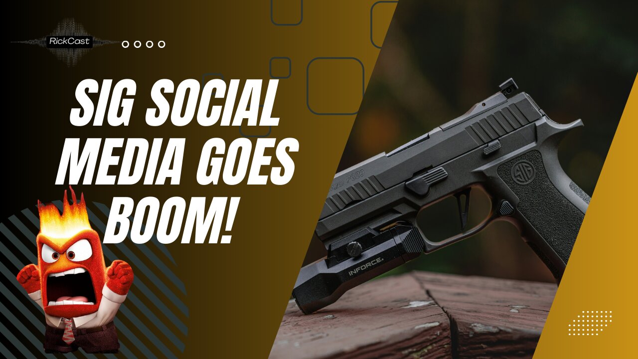 Sig Sauer Social Media's EPIC FAIL Over The P32O