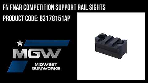 FN FNAR Competition Support Rail Sights - B3178151AP