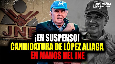 #EnVivo Rafael López Aliaga: JNE decidirá si continúa en carrera presidencial