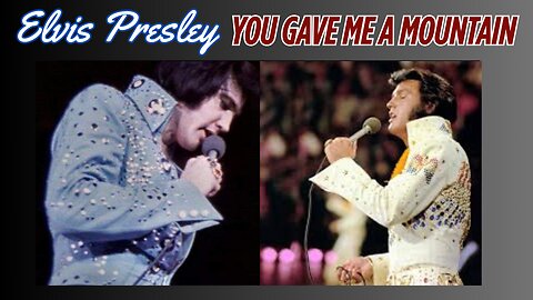 Elvis Presley 'You Gave Me A Mountain' Live Combo Tribute 1972 & '73.