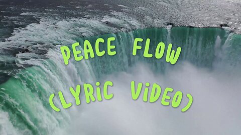 Peace Flow - Chen Hui (Lyric Video; Contemporary Christian Music)